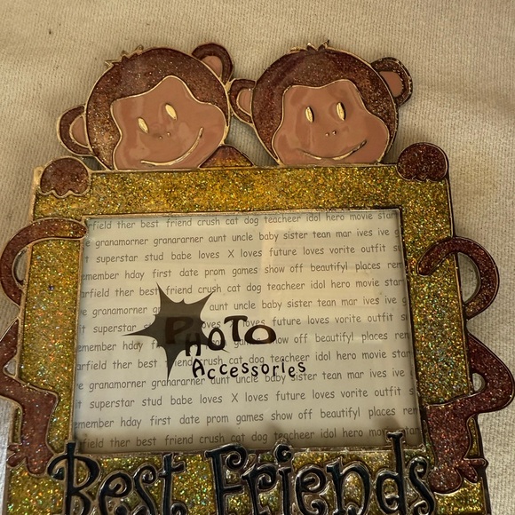 Other - Monkey Themed Best Friends Photo Frame